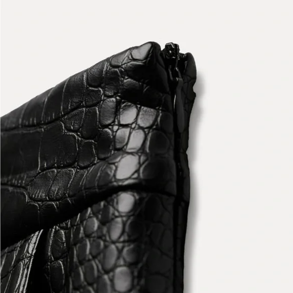 ZARA faux leather mini skirt - Picture 6 of 9